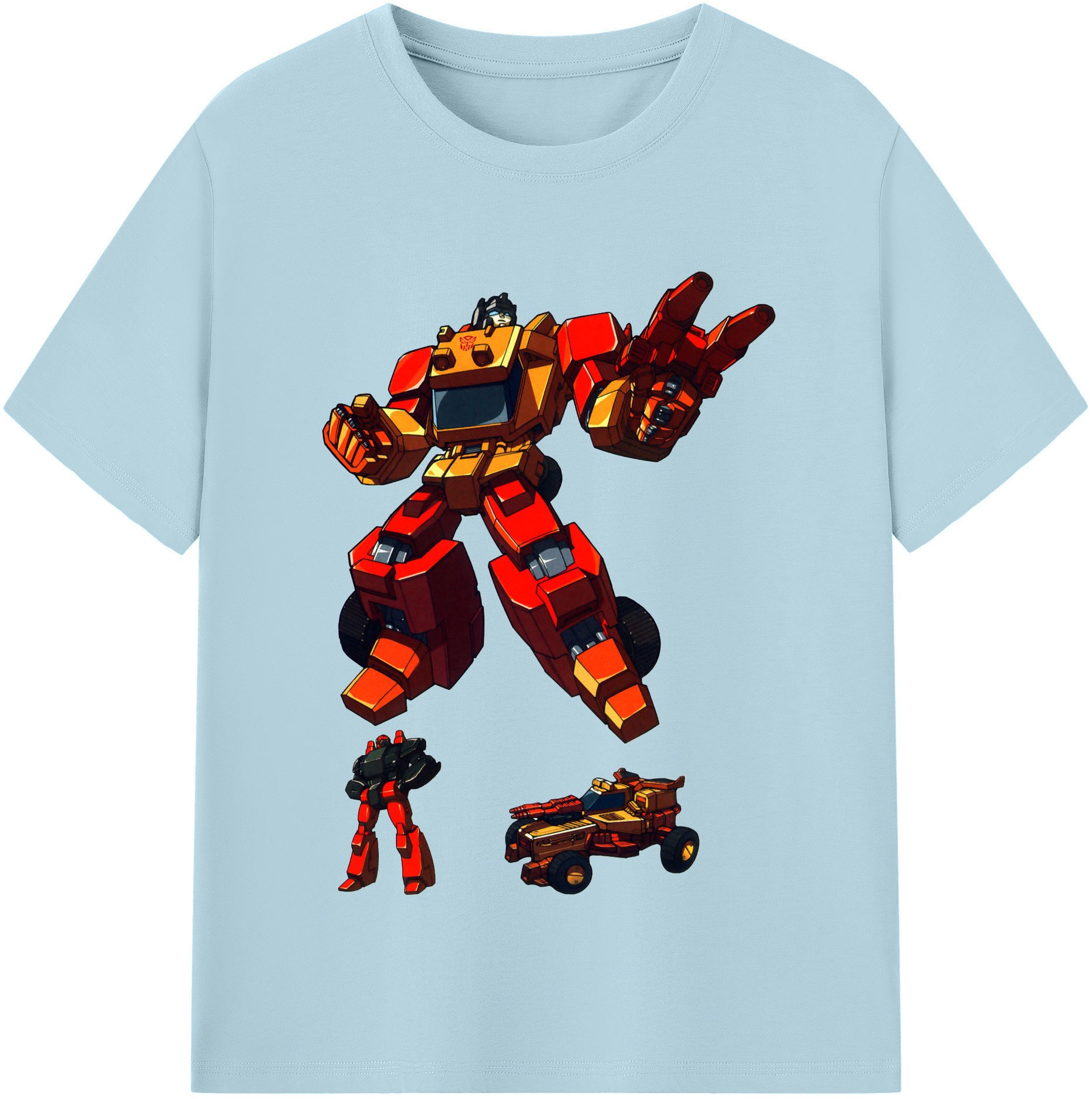 （画像用）  綿100％半袖Tシャツ（フロントプリント）